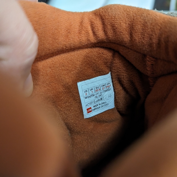 The North Face waterproof kids lined hiking boots - Picture 5 of 8